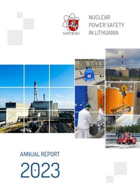 Cover of VATESI annual publication 2023