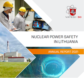 Cover of VATESI annual publication 2021