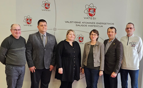 VATESI hosted representative of Latvia's Radiation Safetuy Centre on scientific visit