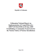 National Report on Implementation of Council Directive