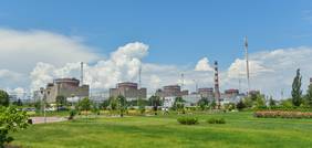 Zaporižės atominė elektrinė (šaltinis: Energoatom puslapis Facebook'e)