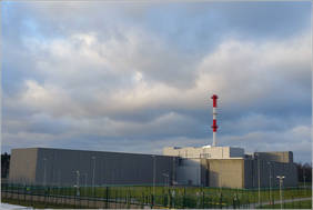 Solid radwaste treatment and storage facility (IAE photo)