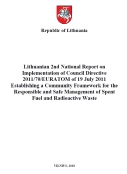 2nd National Report on Implementation of Council Directive 2011/70/EURATOM