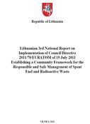 3rd National Report on Implementation of Council Directive 2011/70/EURATOM Establishing a Community Framework for the Responsible and Safe Management of Spent Fuel and Radioactive Waste (2021)